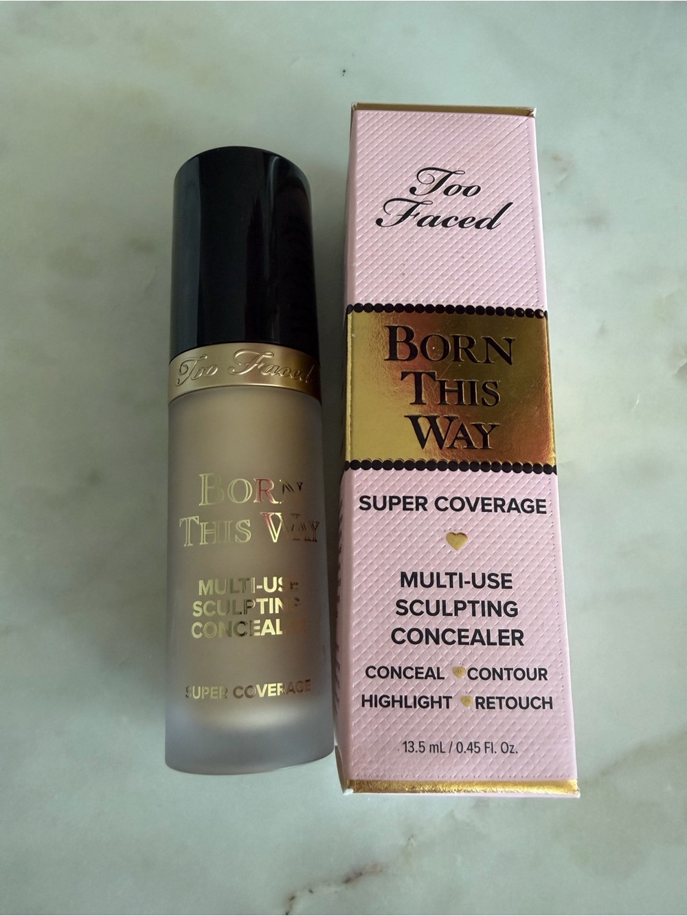 BNIB Too Faced Born This Way Sculpting Concealer - Swan